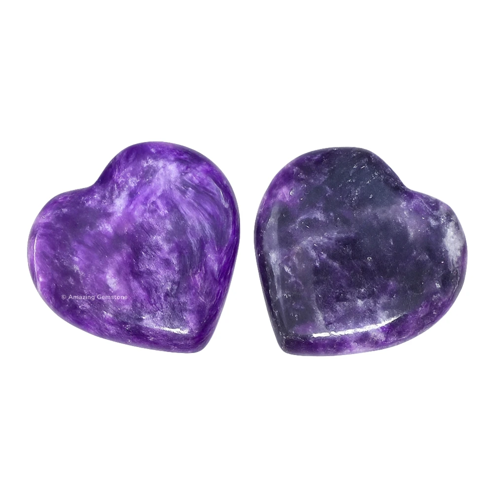 Lepidolite Heart (Pack of 2)