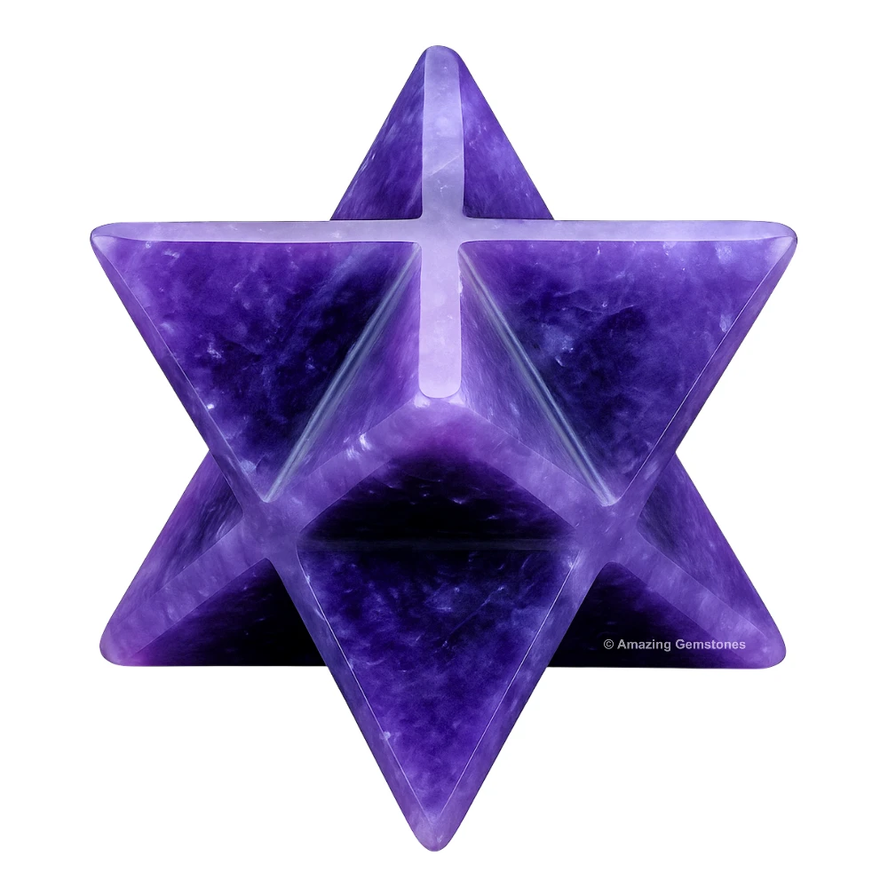 Lepidolite Merkaba (20-25 mm)