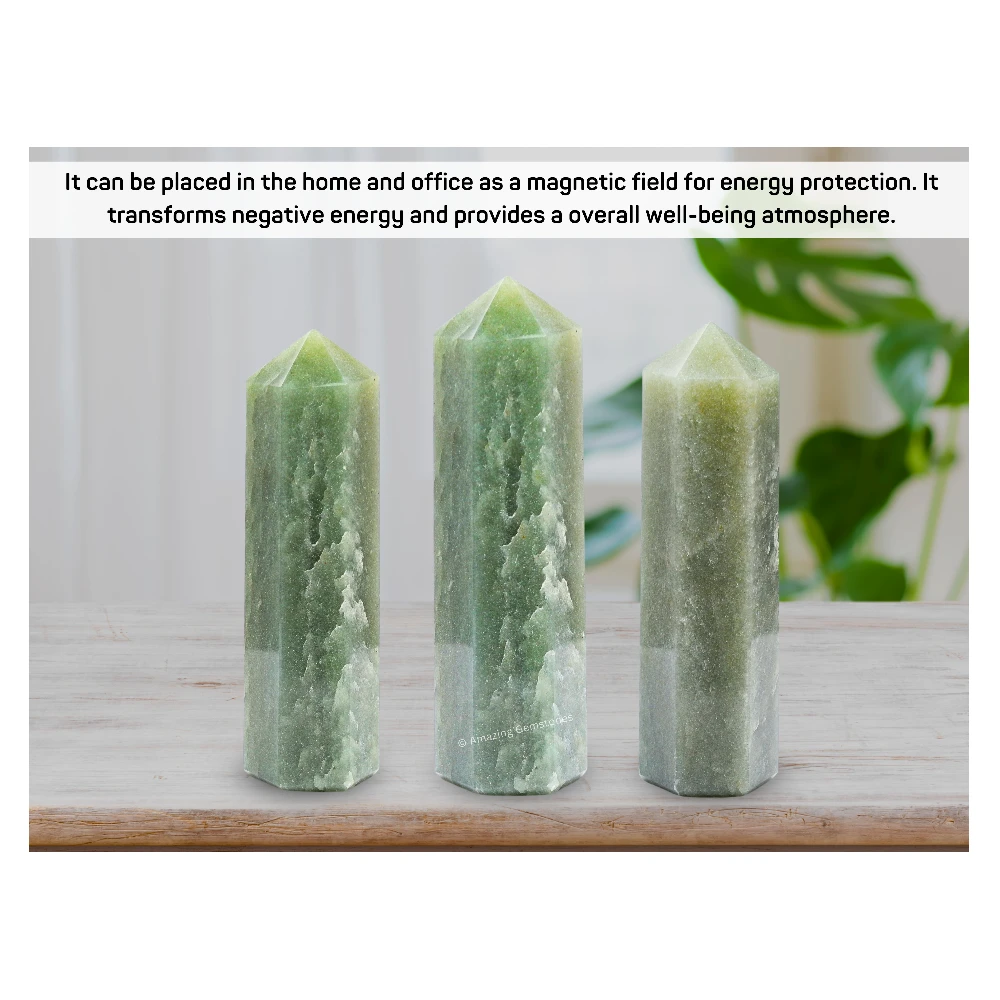 Green Aventurine Tower (5.5" to 6" Inch)