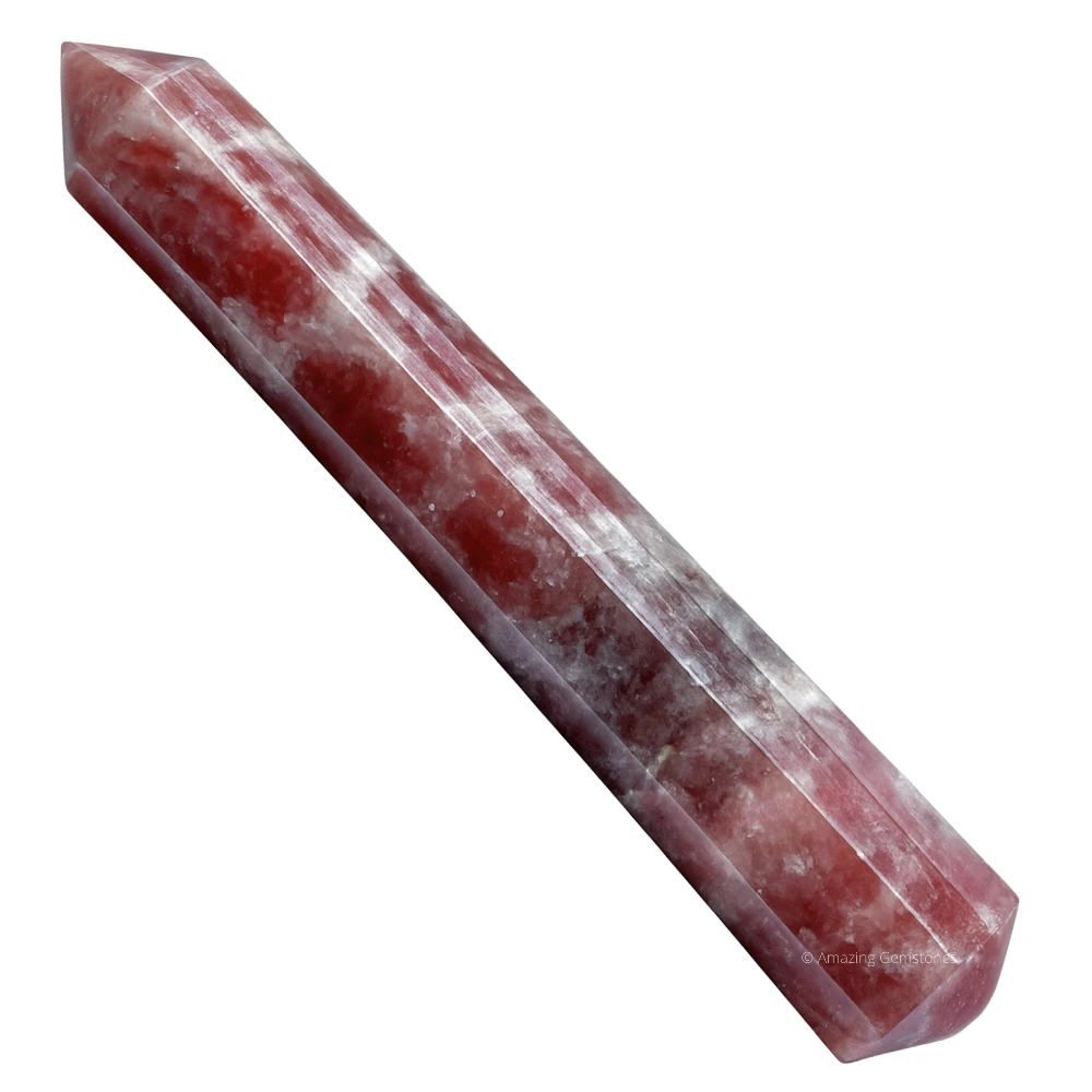 Lepidolite Wand (Faceted)