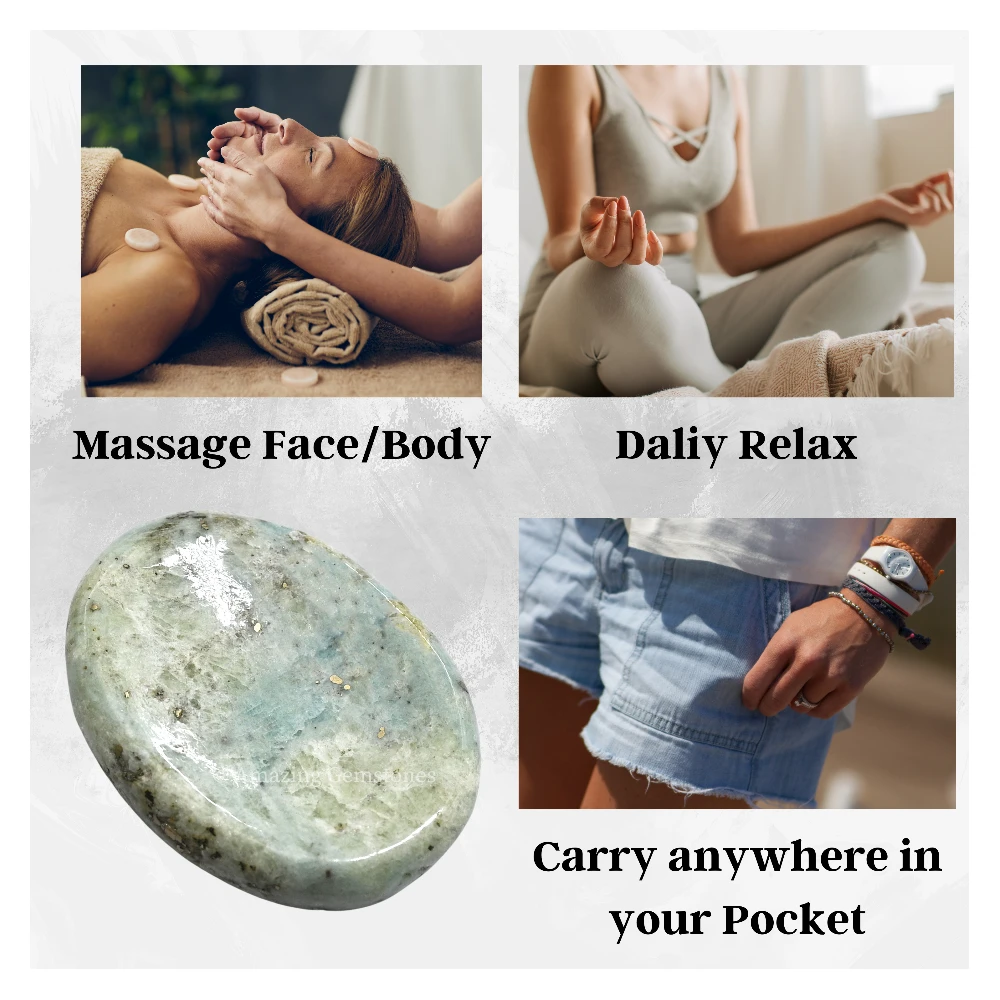 Hackmanite Worry Stone