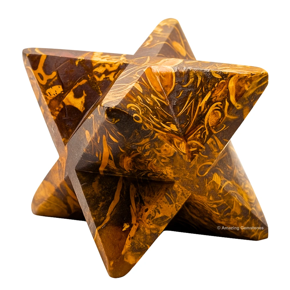 Mariyam Jasper Merkaba (30-40mm)