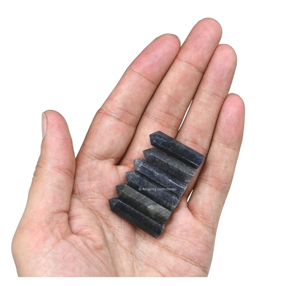 Blue Aventurine Pencil Points (Set of 10)