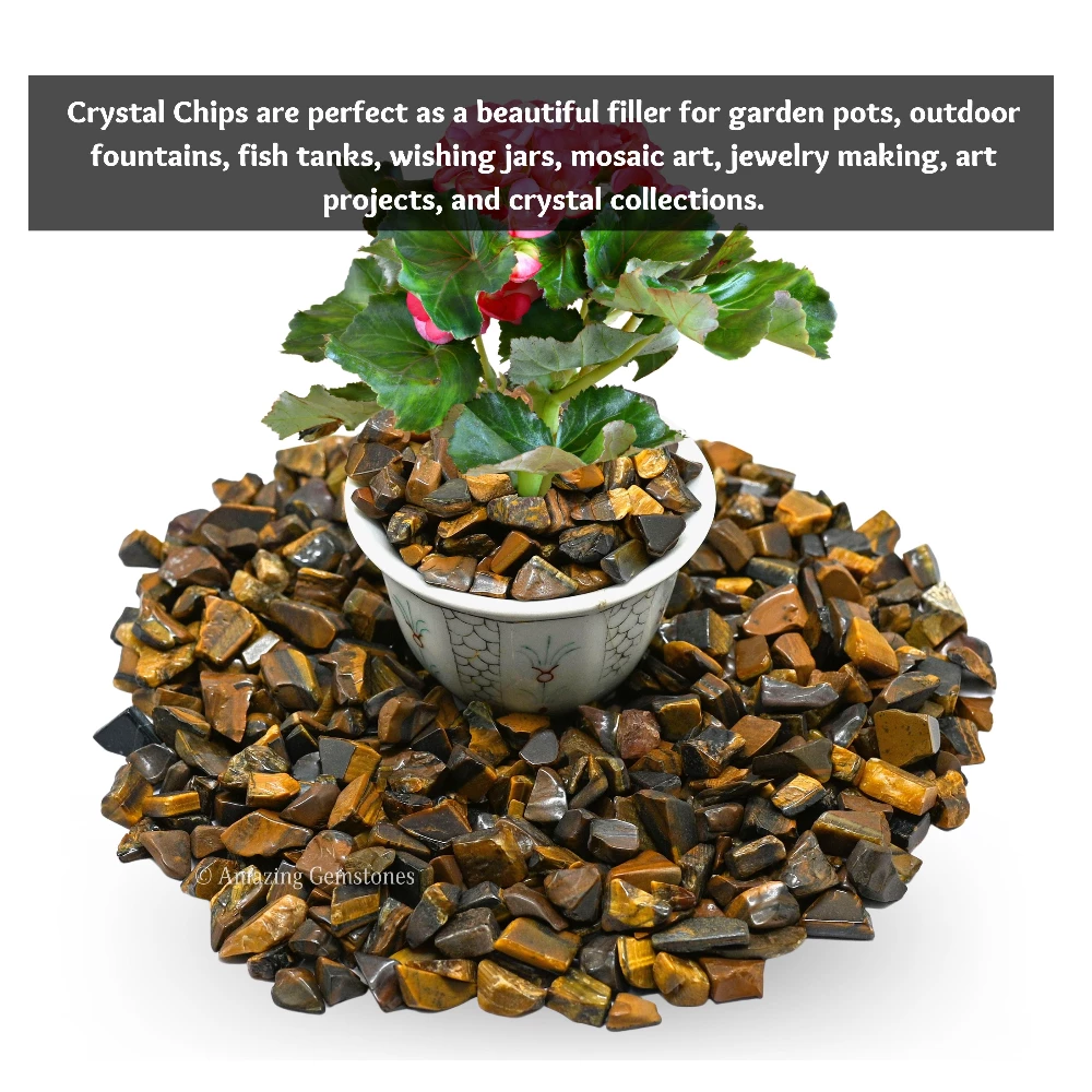 Tiger Eye Chips (1LB)