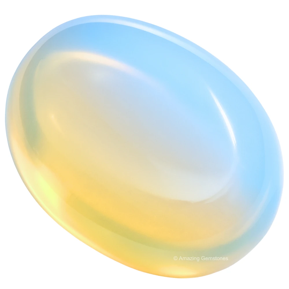 Opalite Palm Stone