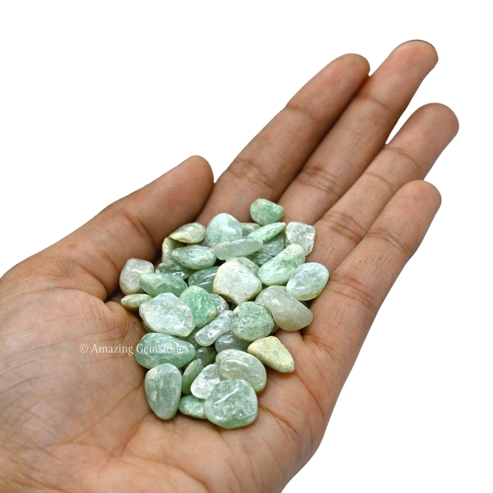 Light Green Aventurine Chips (1LB)