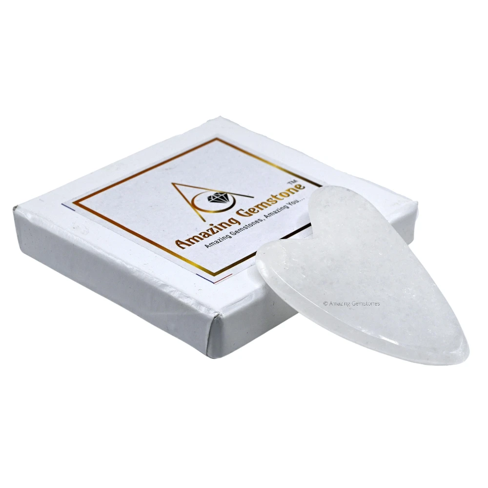 Clear Quartz Gua Sha