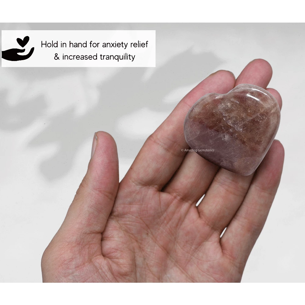 Strawberry Quartz Heart