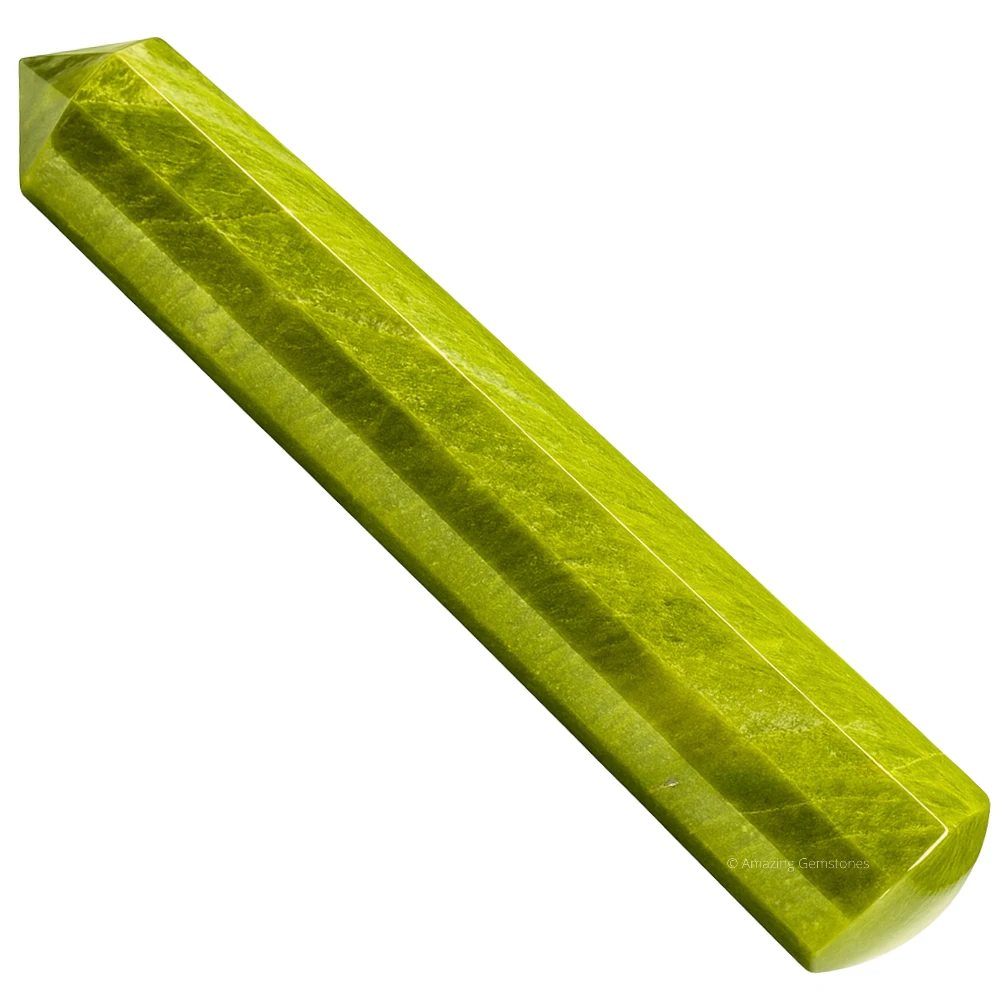 Vesuvianite Wand (Faceted)