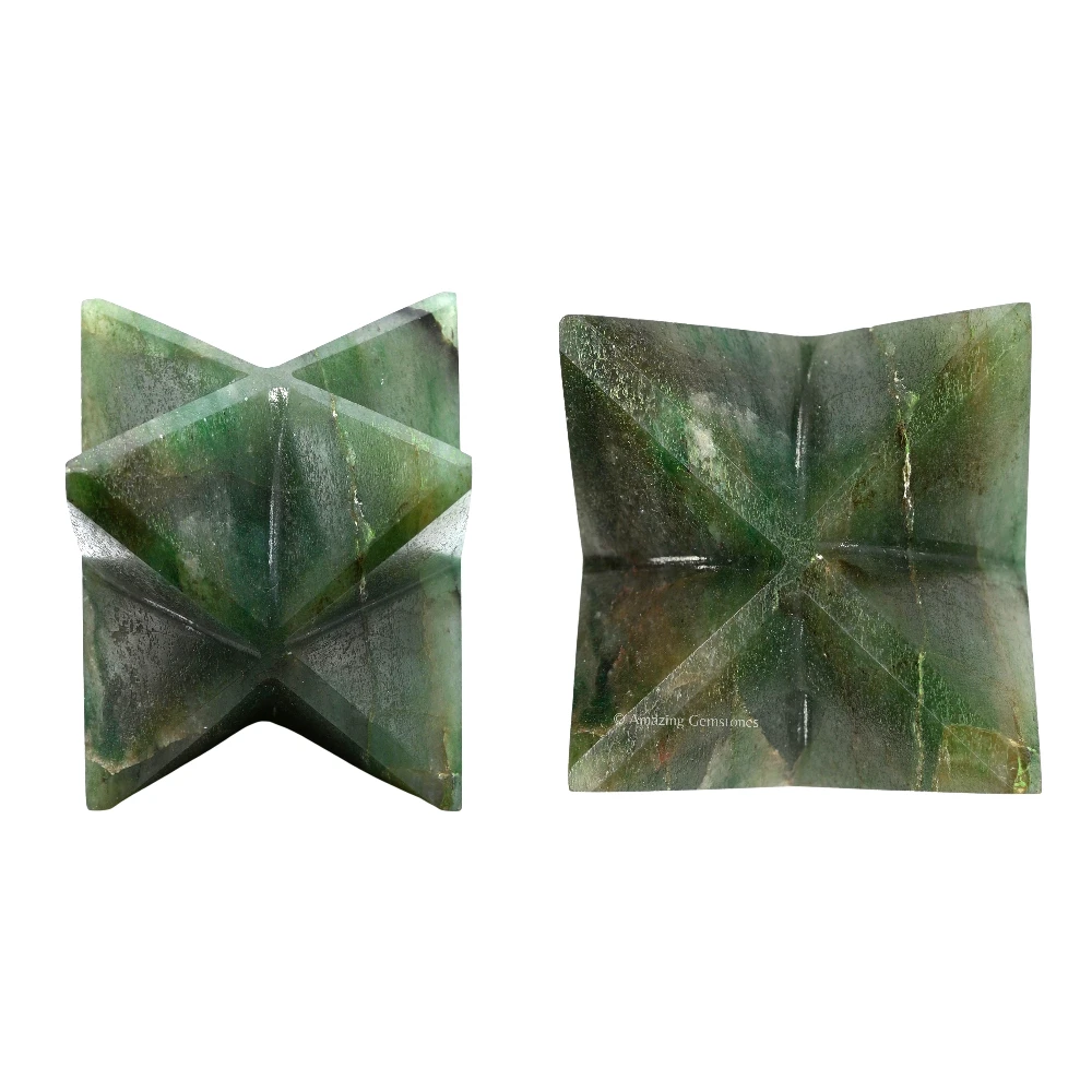 Dark Green Aventurine Merkaba (35-45 mm)