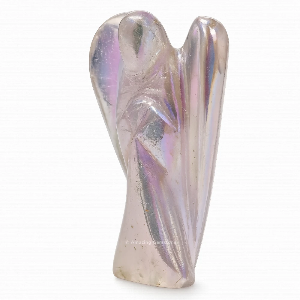 Angel Aura Quartz Angel Figurine (2 Inch)