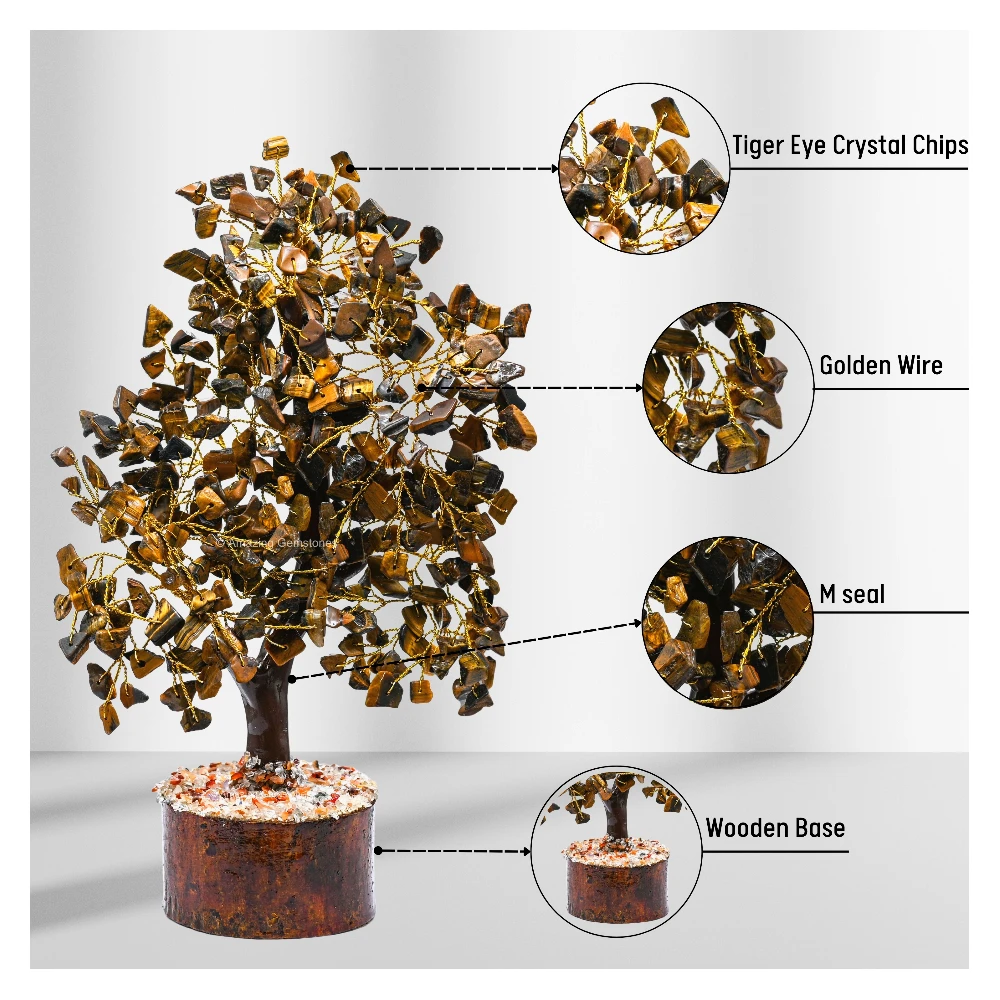 Tiger Eye Tree (200 Beads)
