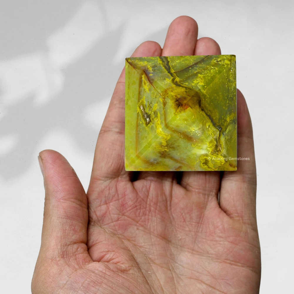 Green Opal Pyramid (2 Inch)