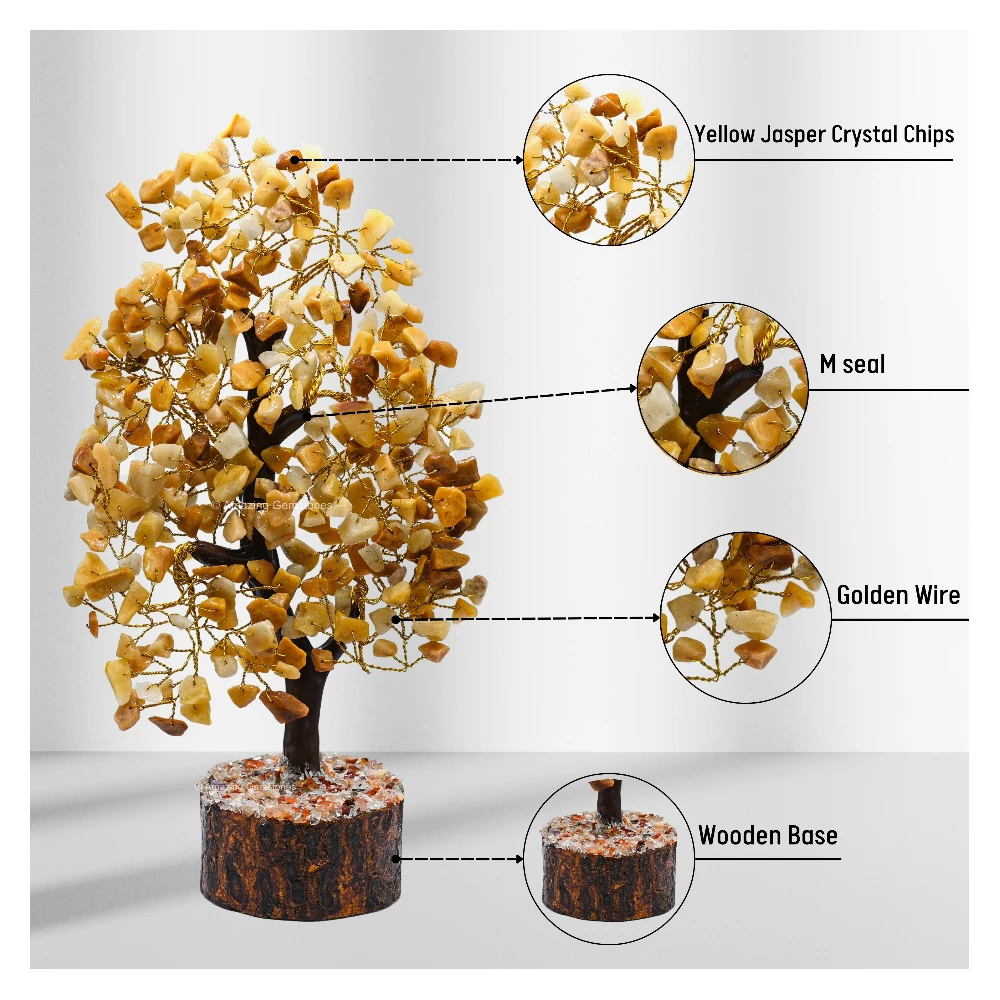 Yellow Jasper Tree (200 Beads)