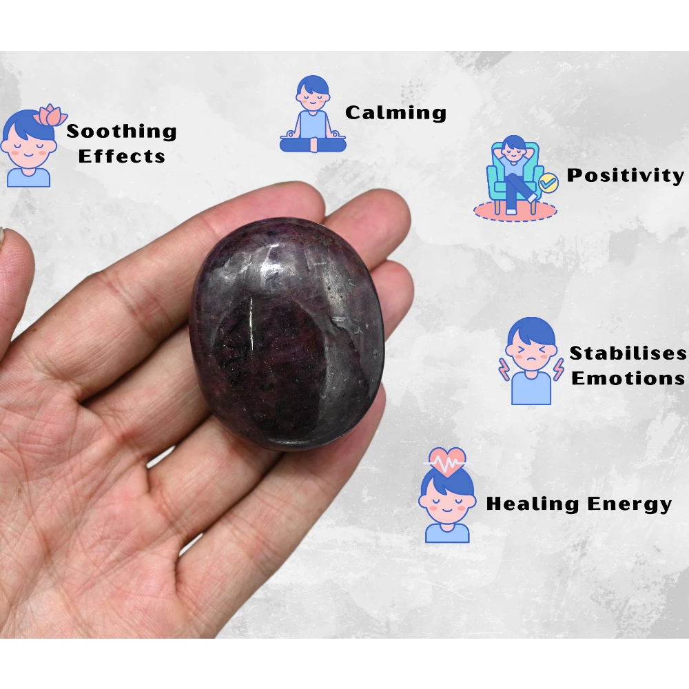 Ruby Palm Stone