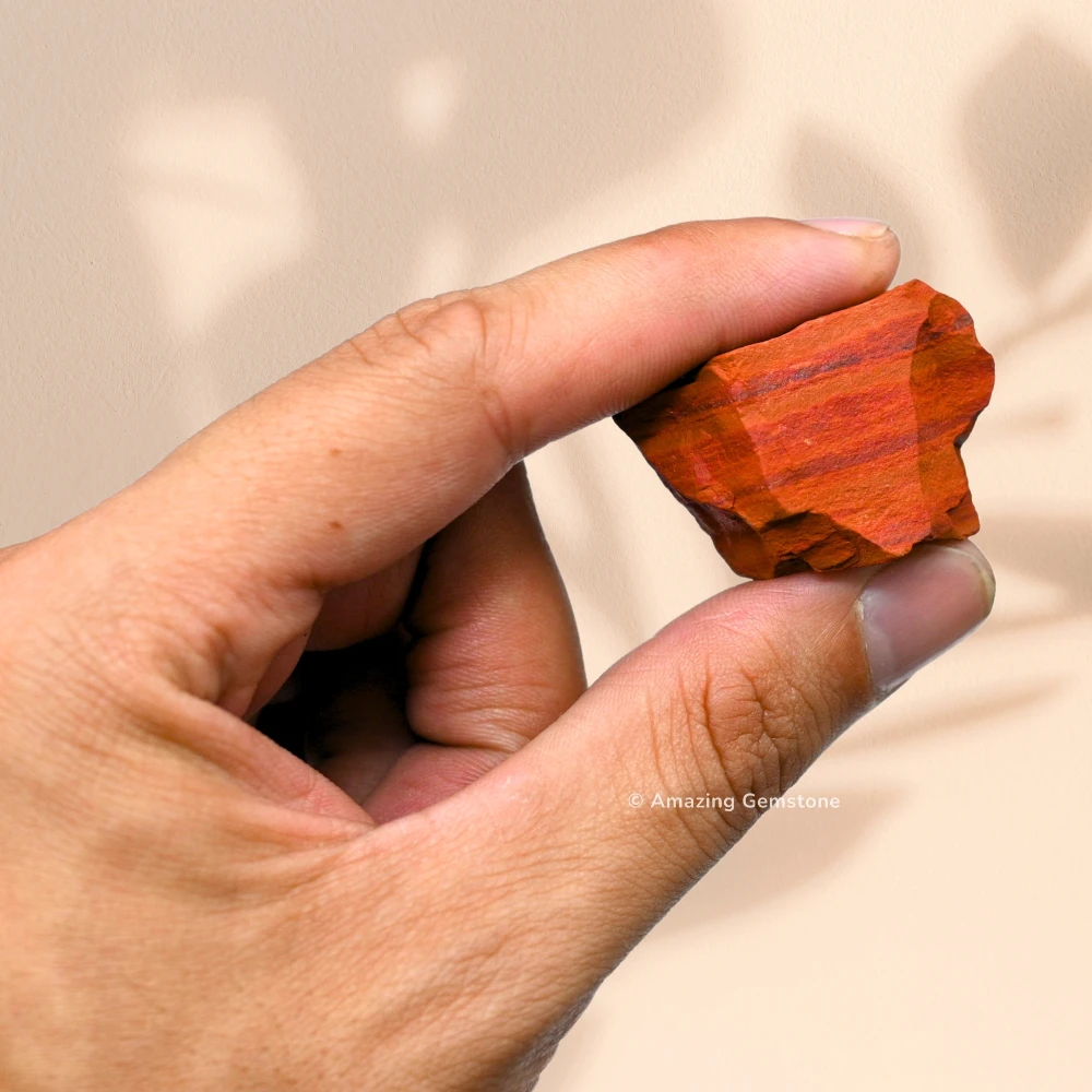 Red Jasper Raw Crystals (2 Pieces)