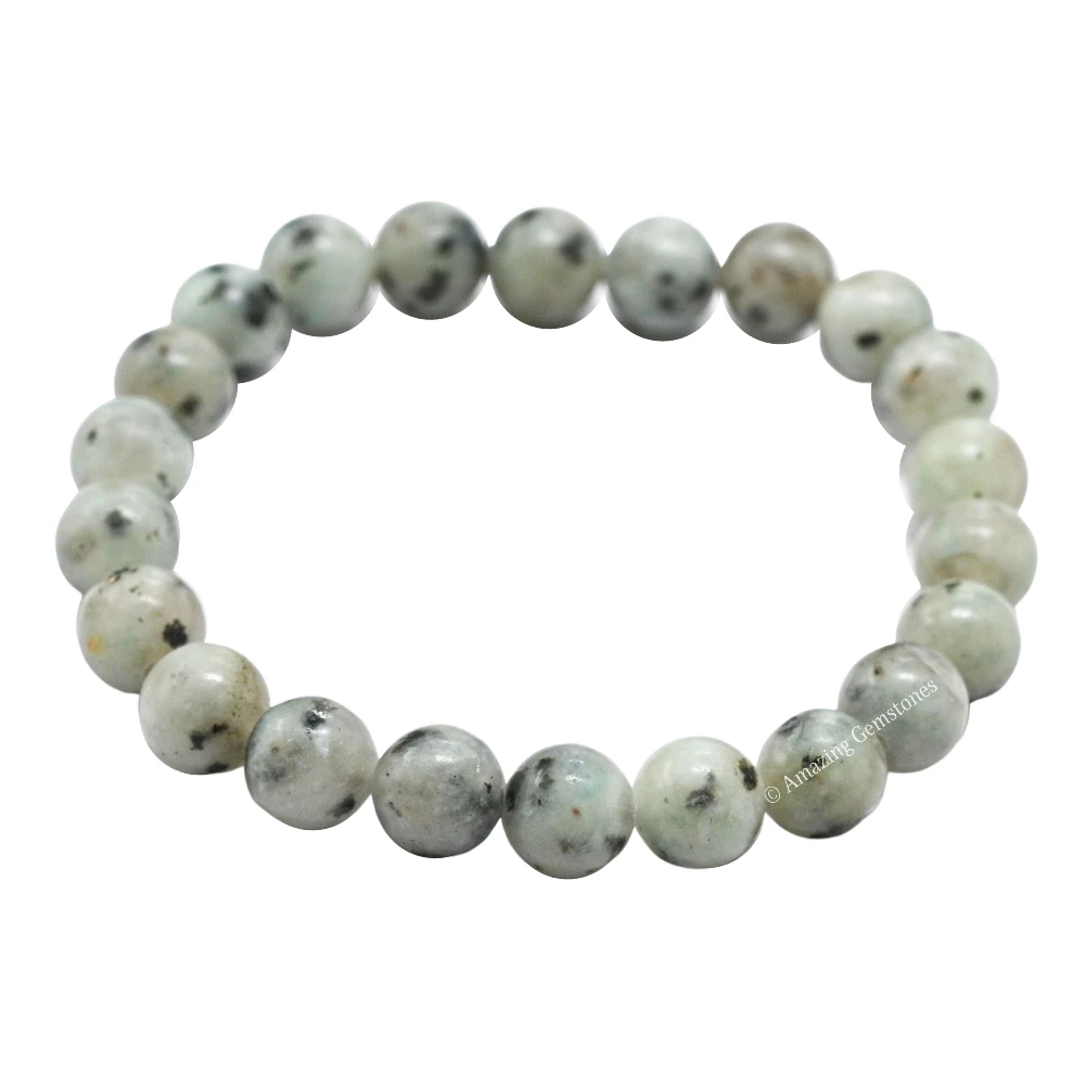 Kiwi Jasper Bracelet (Strechable)