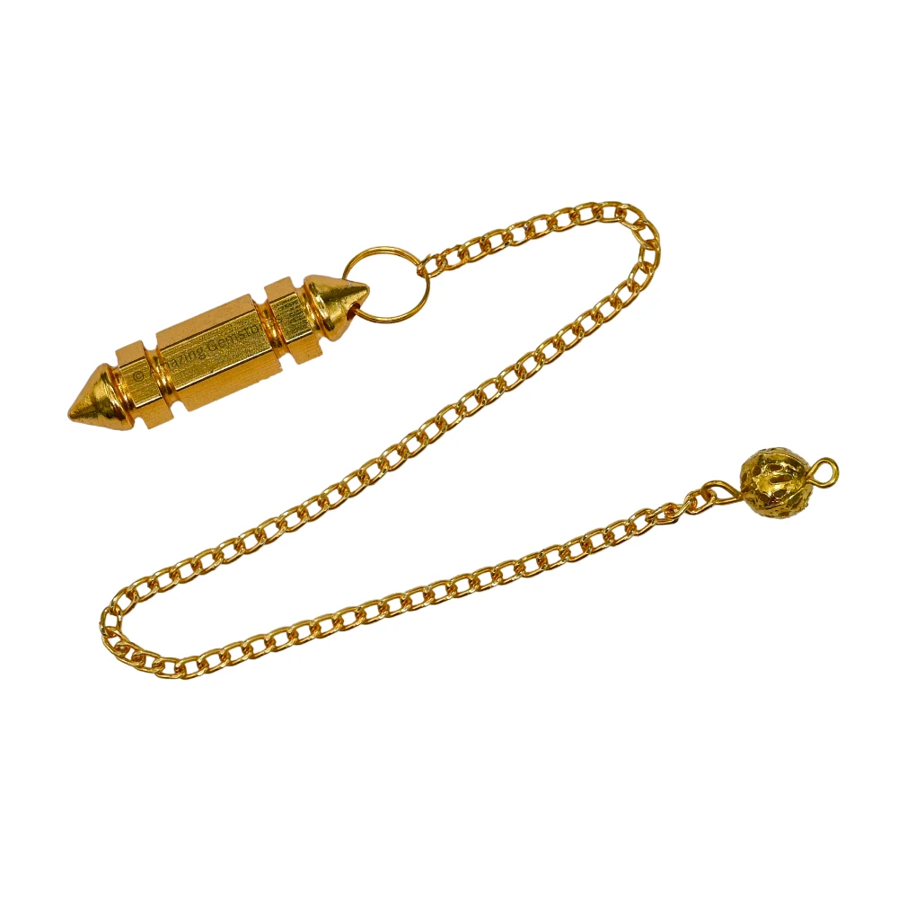 Metal Brass Pendulum - Brass atlantis - Metatron (MP111)