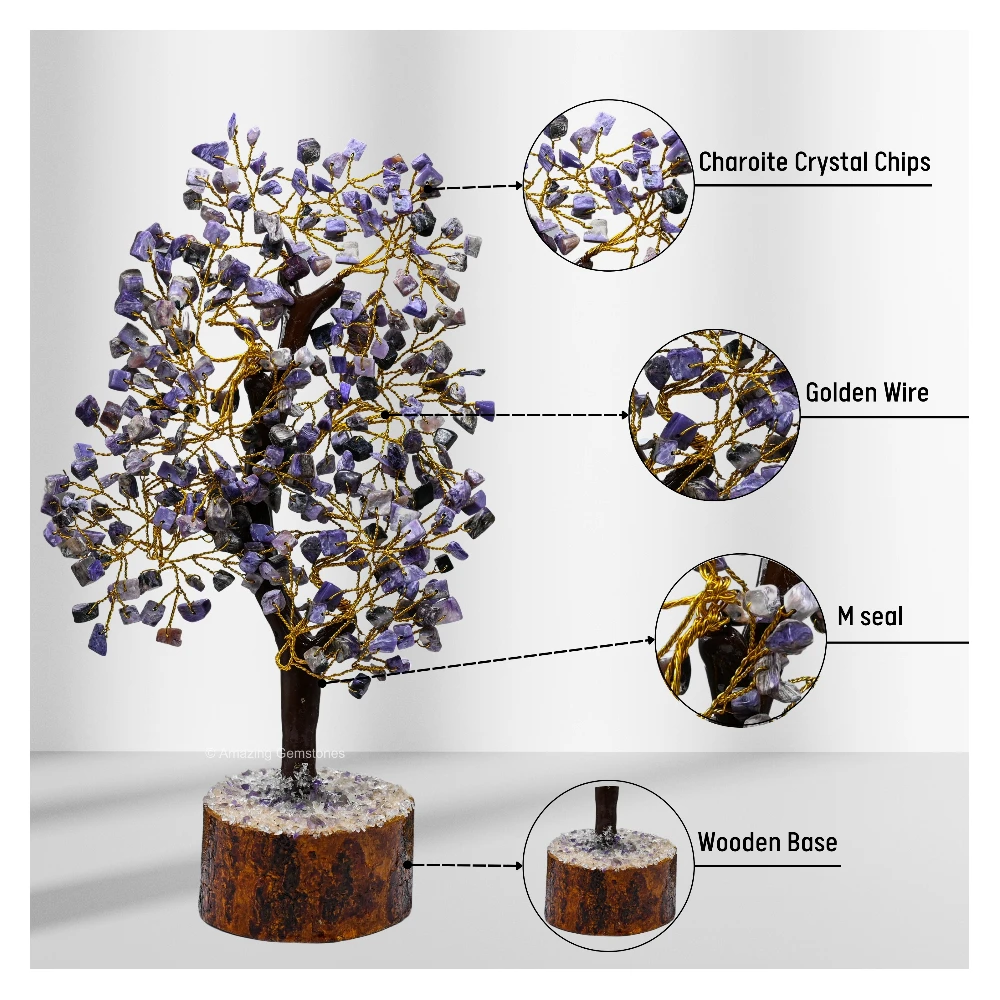 Charoite Tree (200 Beads)