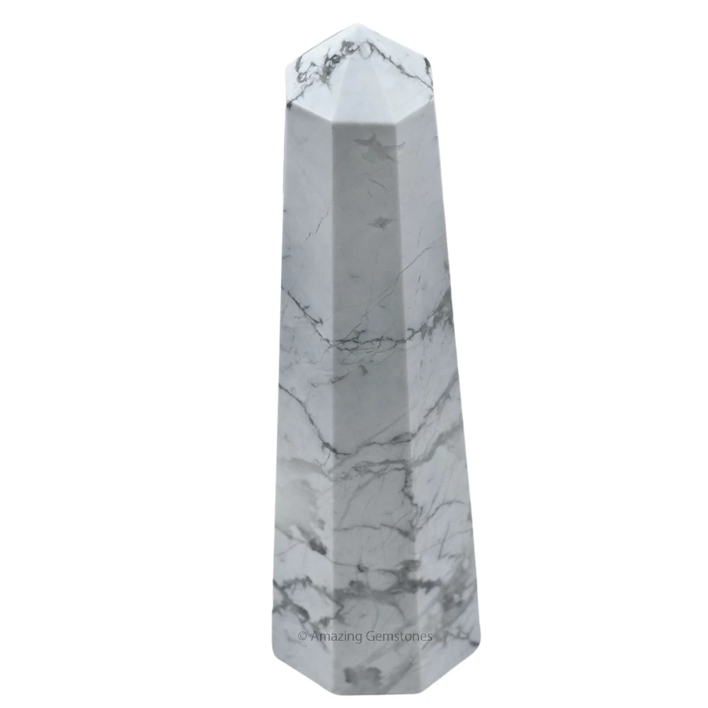 Howlite Tower (2" to 3" INCH)