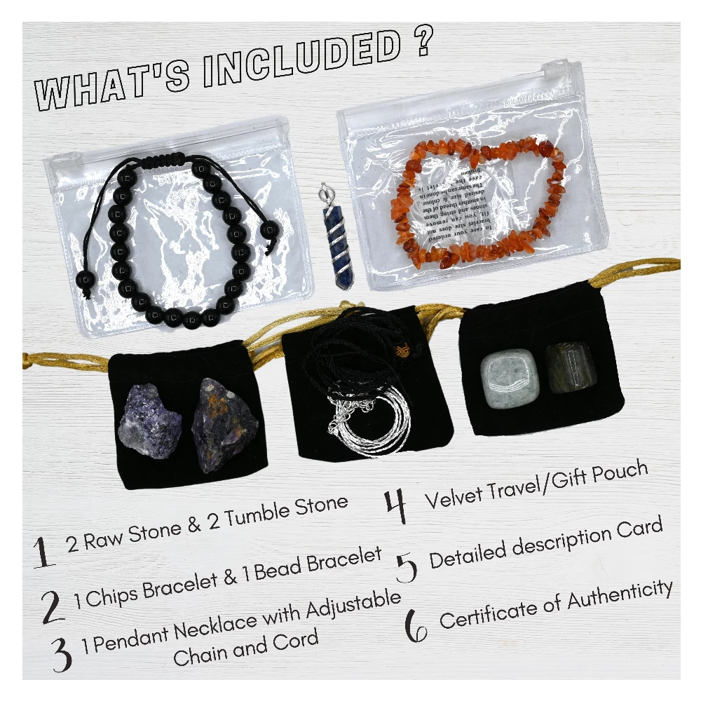 Crystals for Pisces (Premium Set)