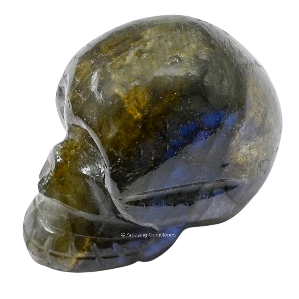 Labradorite Skull
