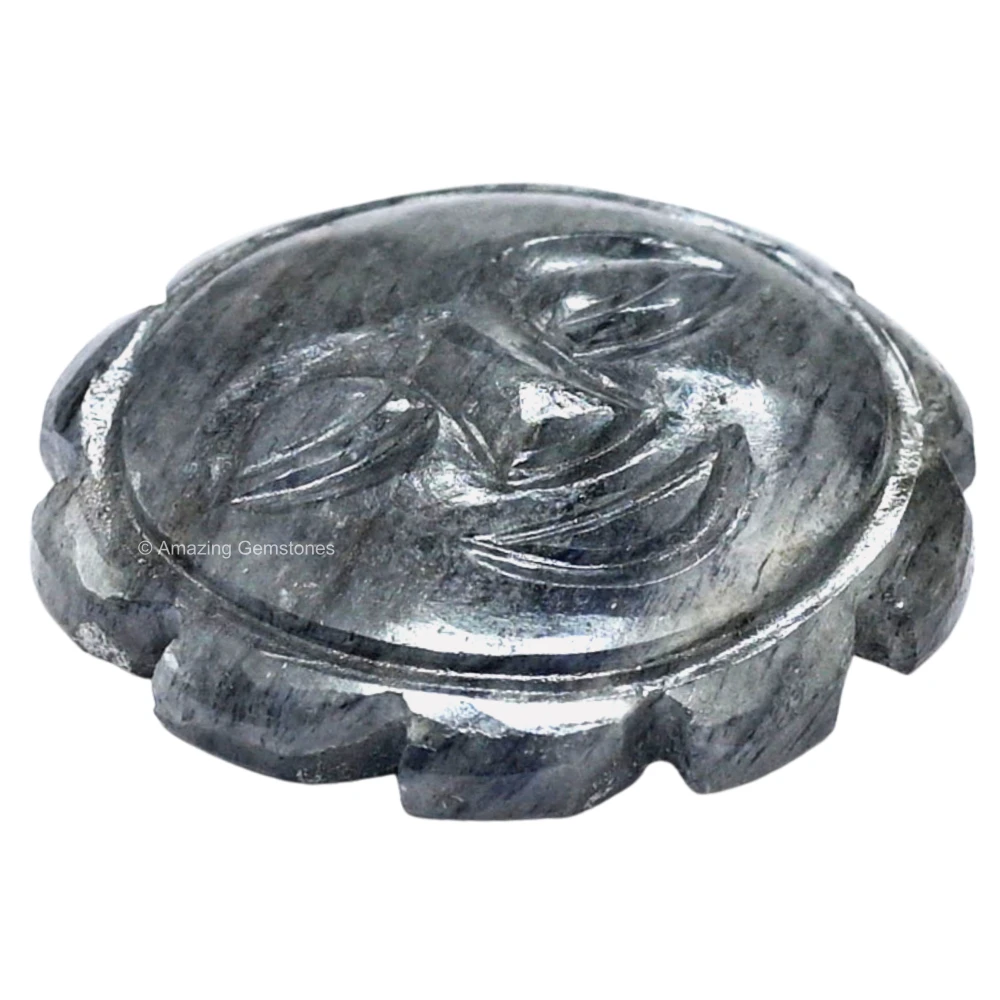 Blue Aventurine Crystal Sun Face