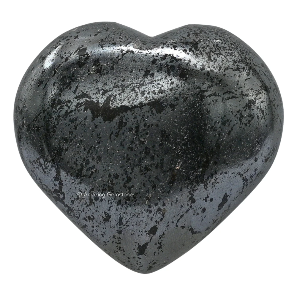 Hematite Heart