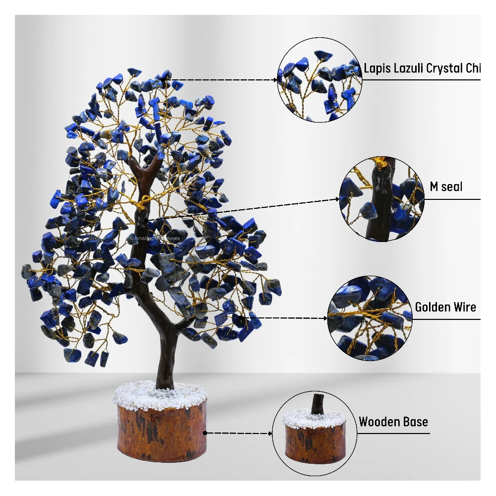 Lapis Lazuli Tree (200 Beads)
