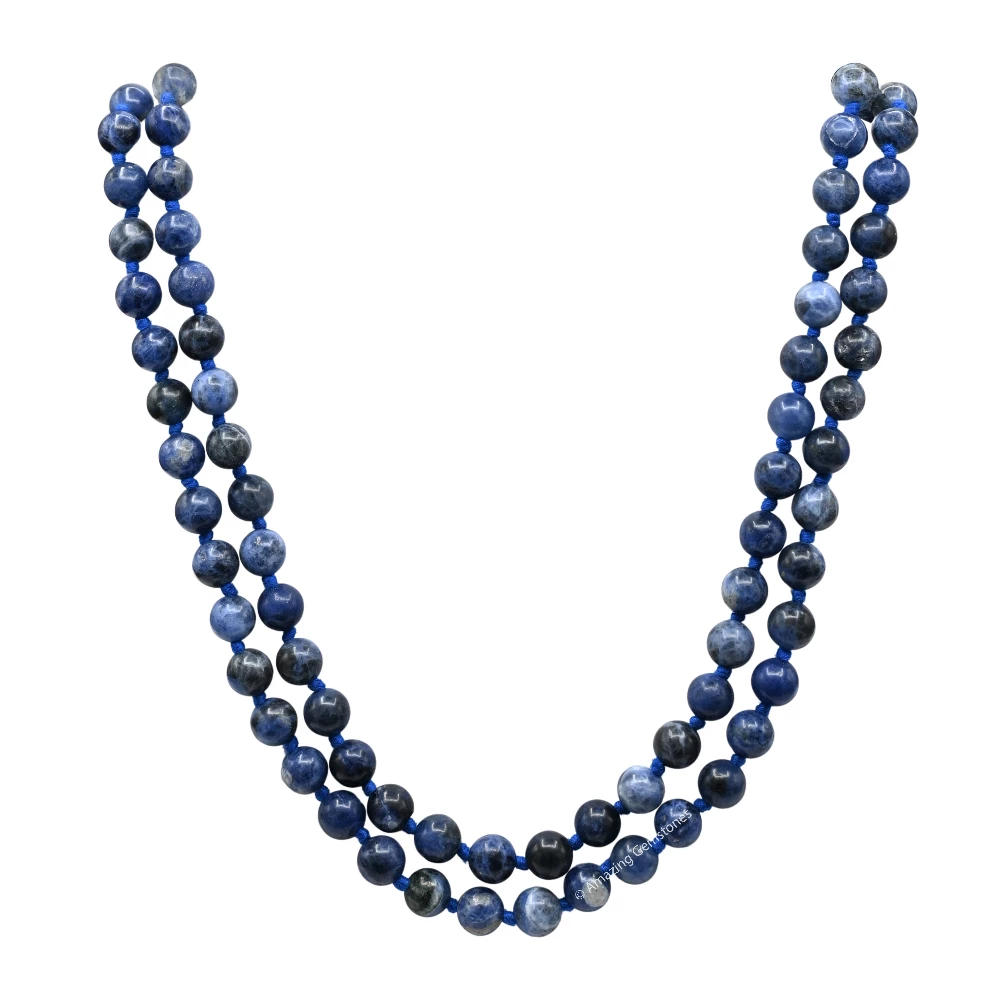 Sodalite Mala (Hand Knotted)