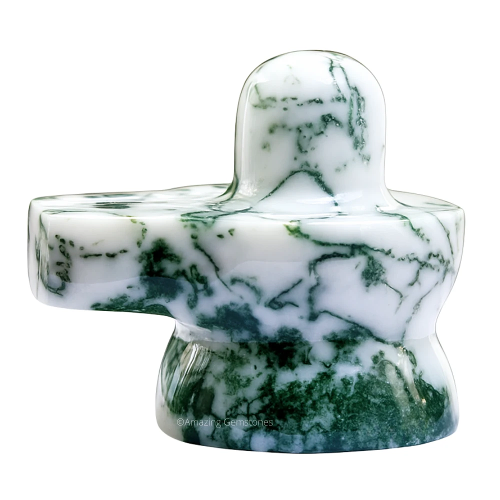 Tree Agate Shivling