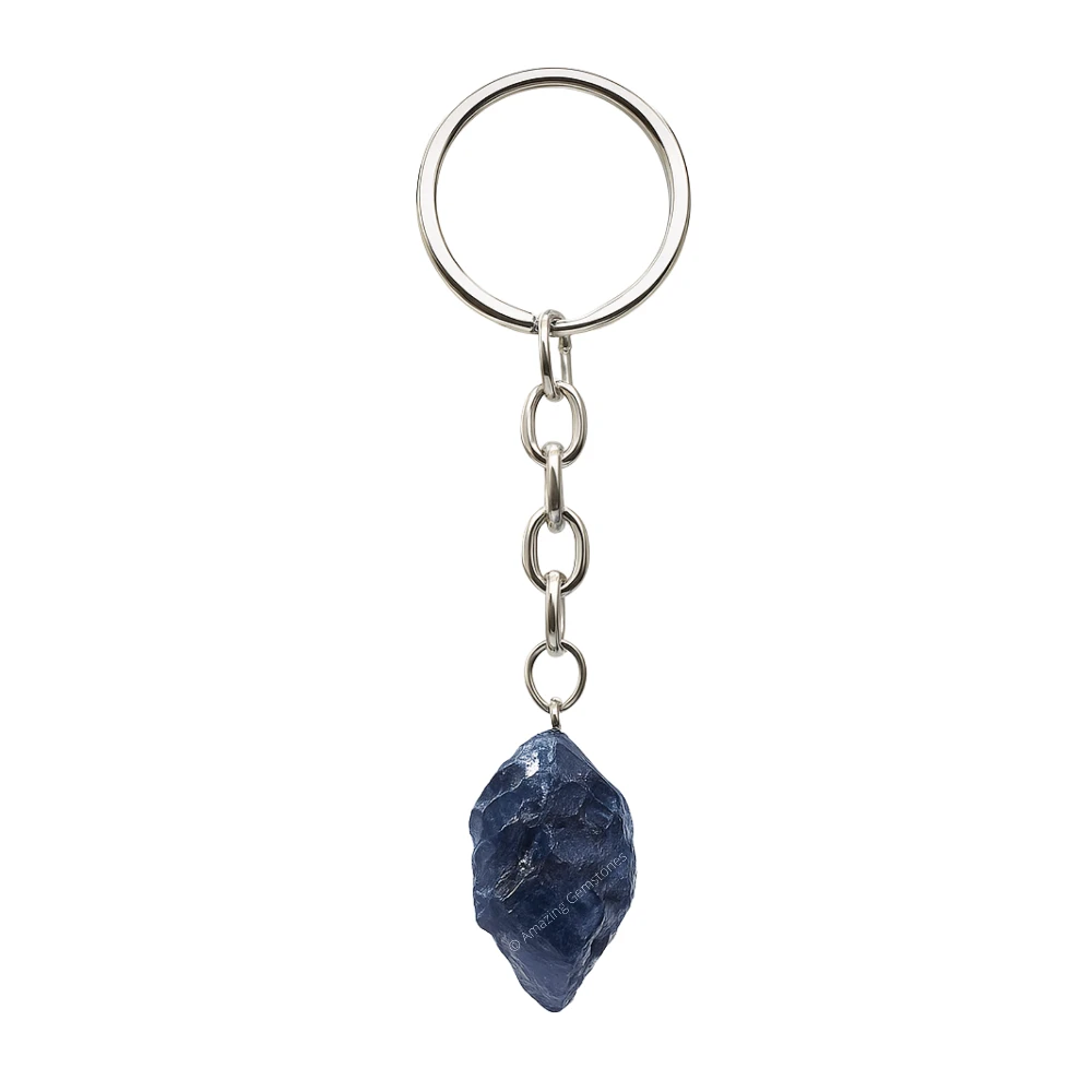 Iolite Keychain Keys Holder (Raw)