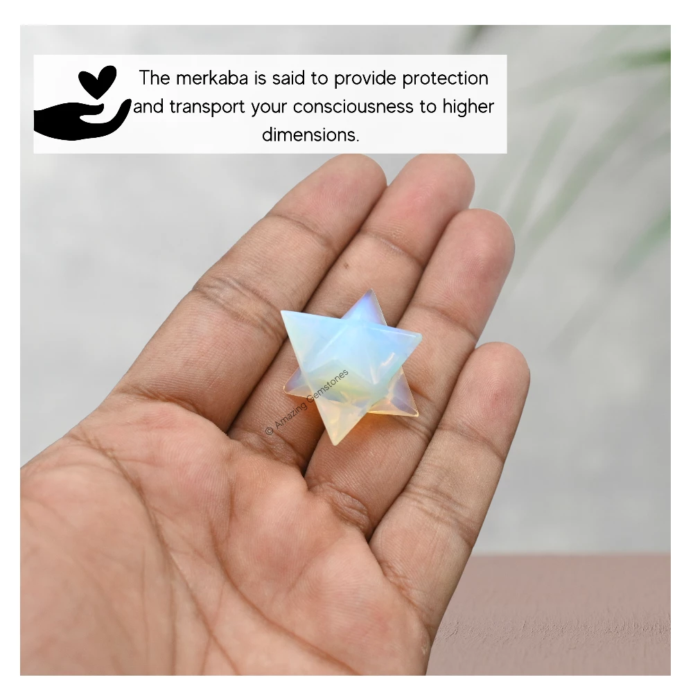 Opalite Merkaba (15-20 mm)