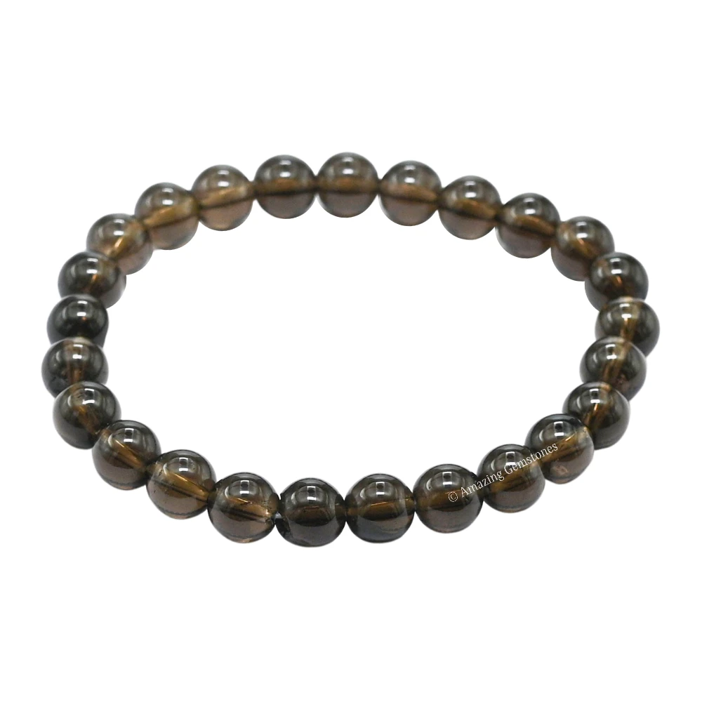 Smoky Quartz Bracelet (Strechable)