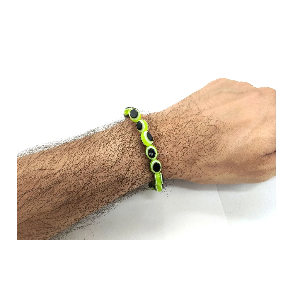 Green Evil Eye Bracelet