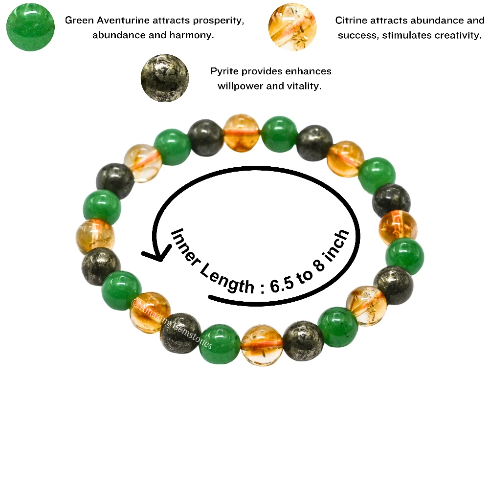 Money Success Bracelet (Strechable)
