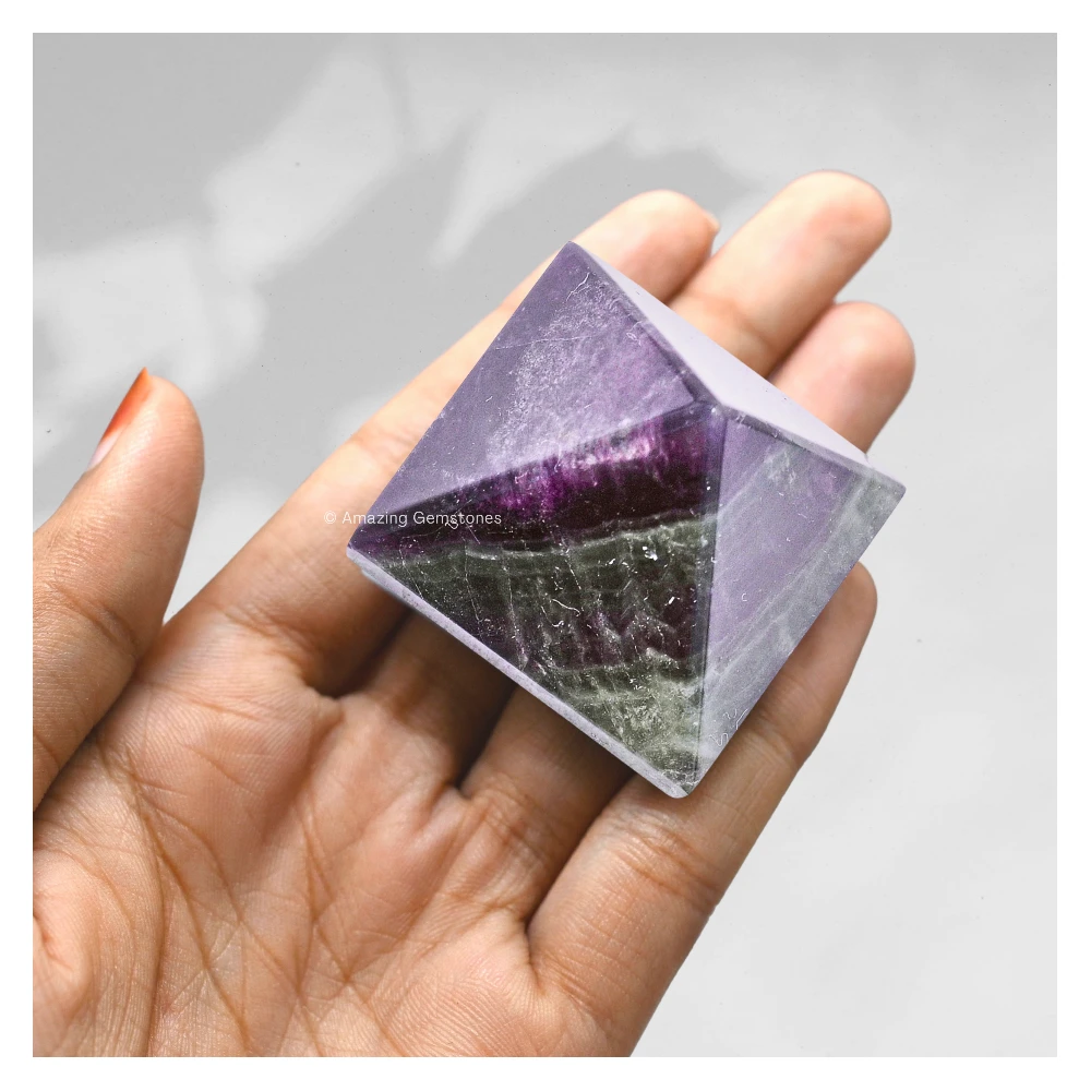 Fluorite Pyramid (1.5 Inch)