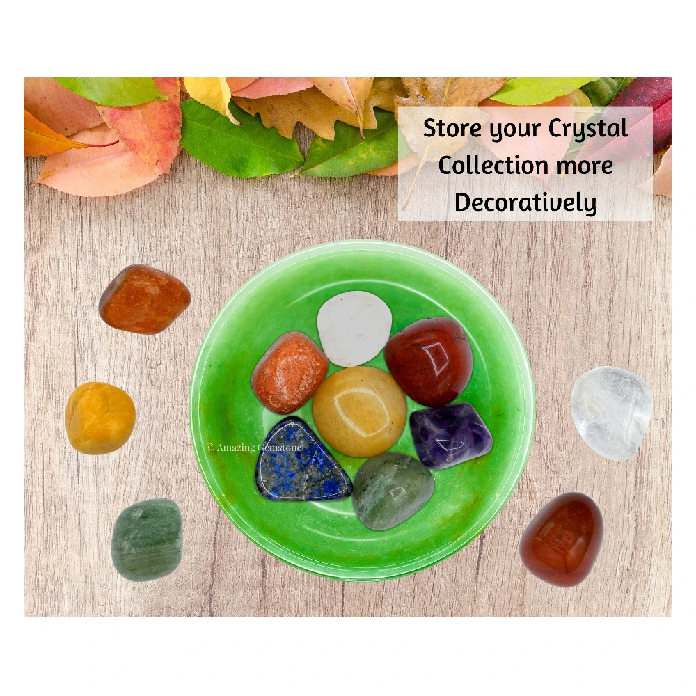 Green Aventurine Crystal Bowl - 3 Inch