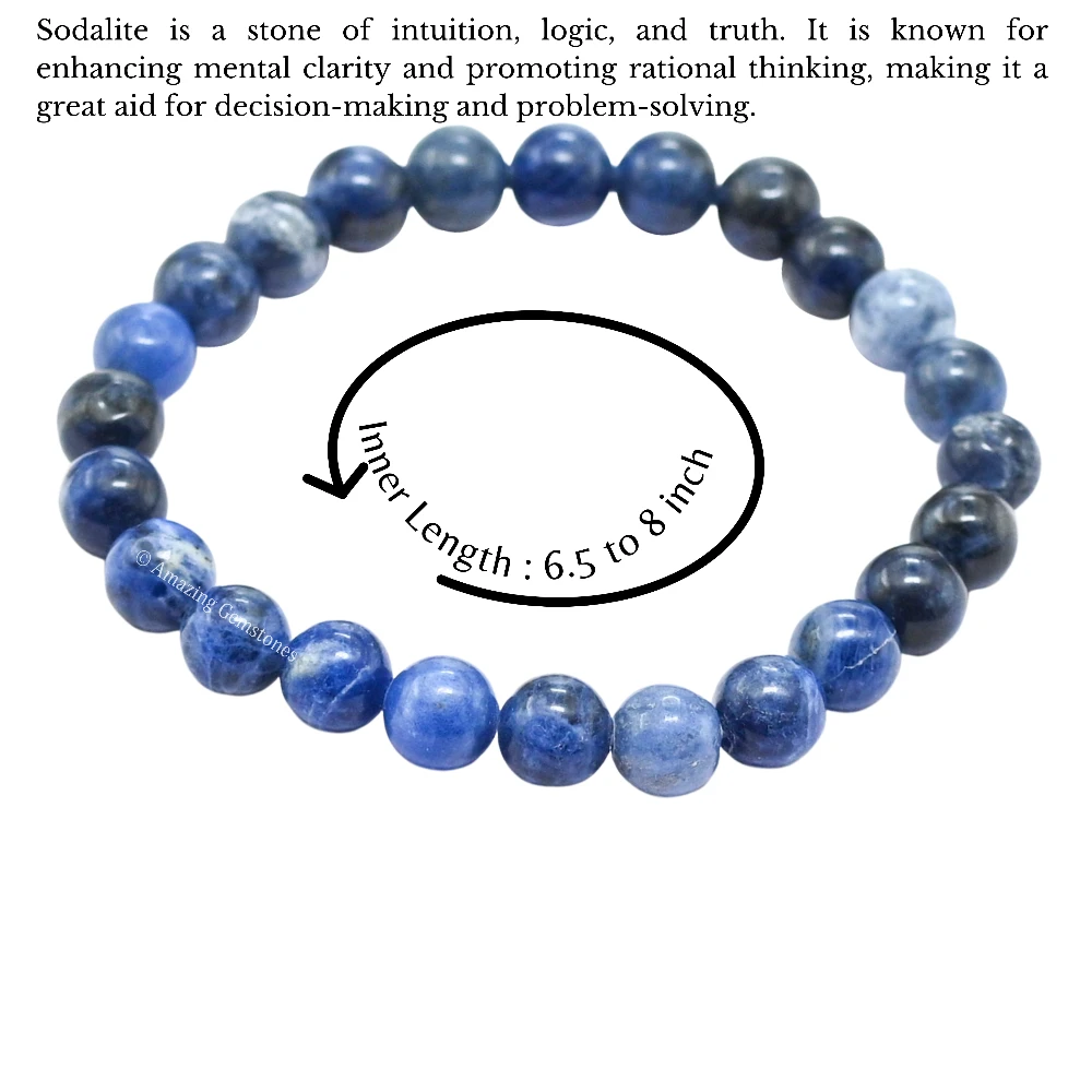 Sodalite Bracelet (Strechable)