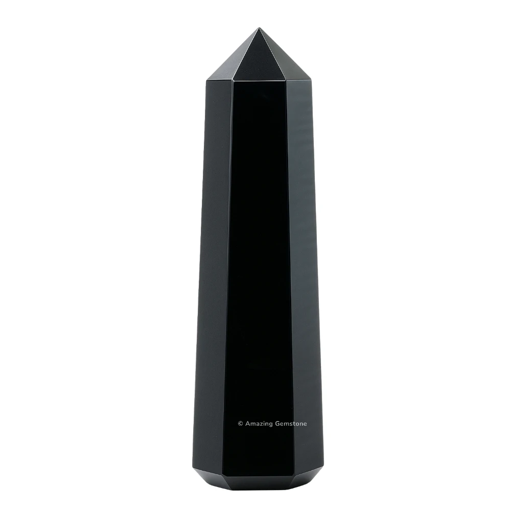 Black Obsidian Tower (5.5" to 6" INCH)