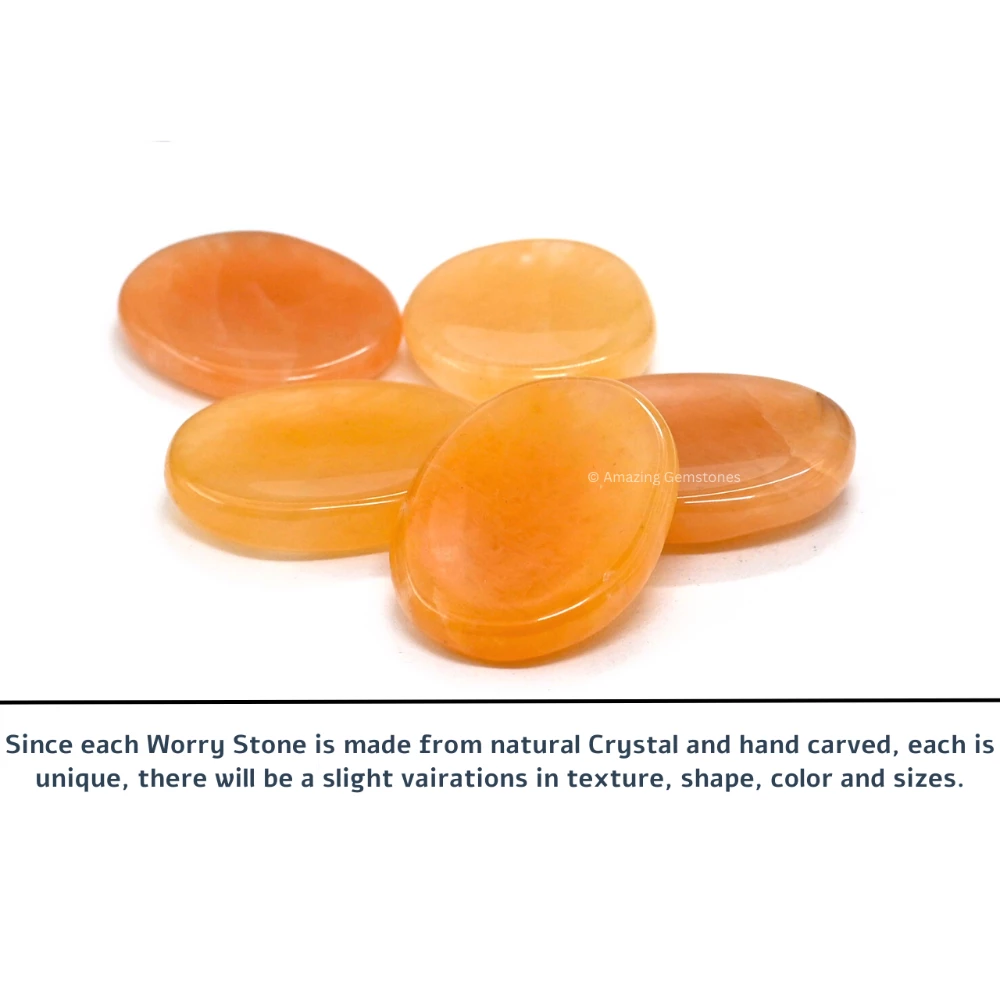 Red Aventurine Worry Stone