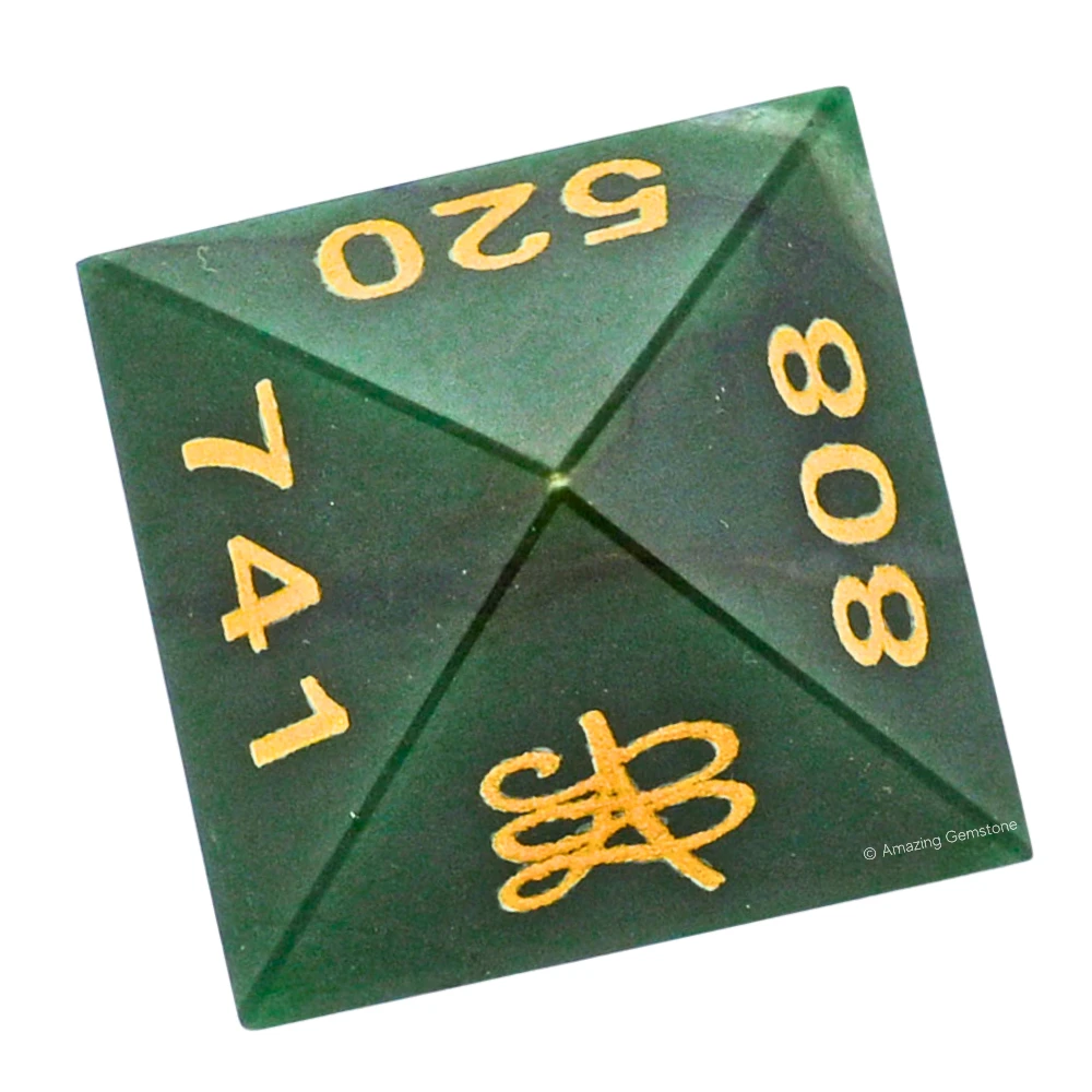 Zibu Money Green Aventurine Pyramid (1 Inch)