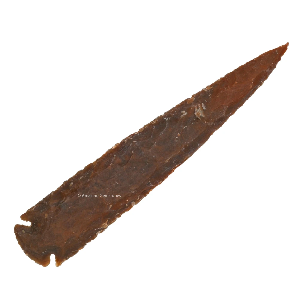 Fancy Jasper Crystal Arrowhead - 5" to 6"