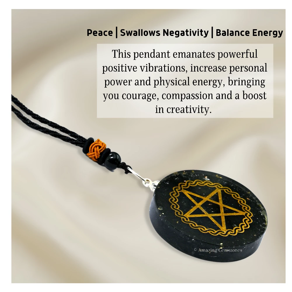 Shungite Necklace - Star