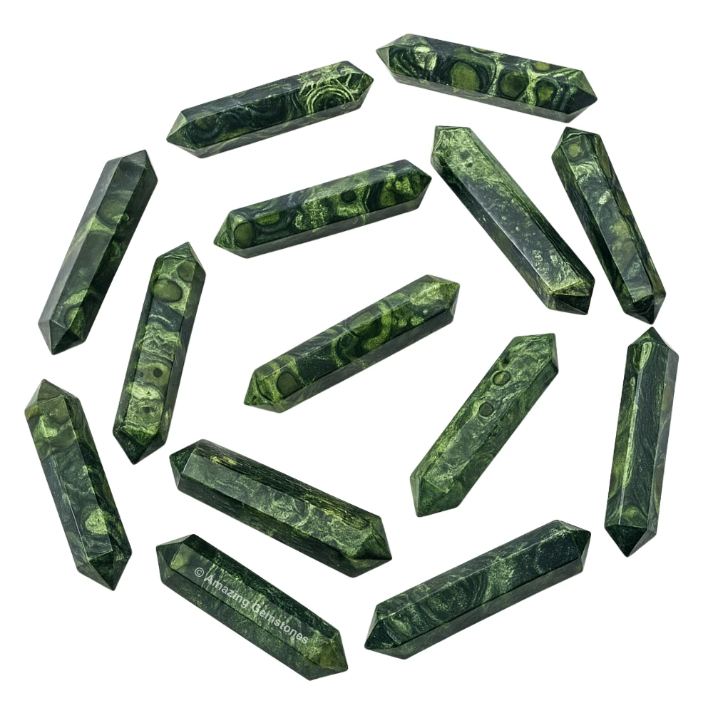 Kambaba Jasper Pencil Points (Double Terminated)