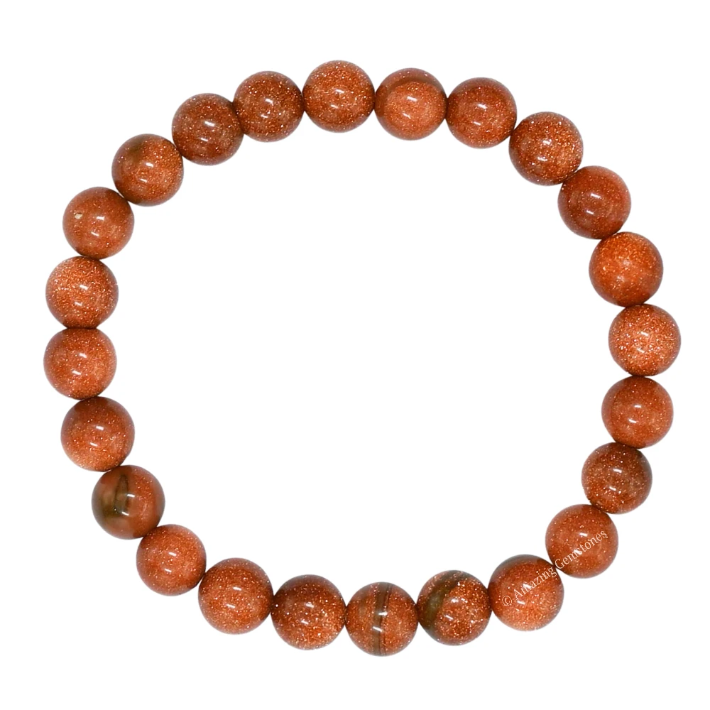 Red Goldstone Bracelet (Strechable)