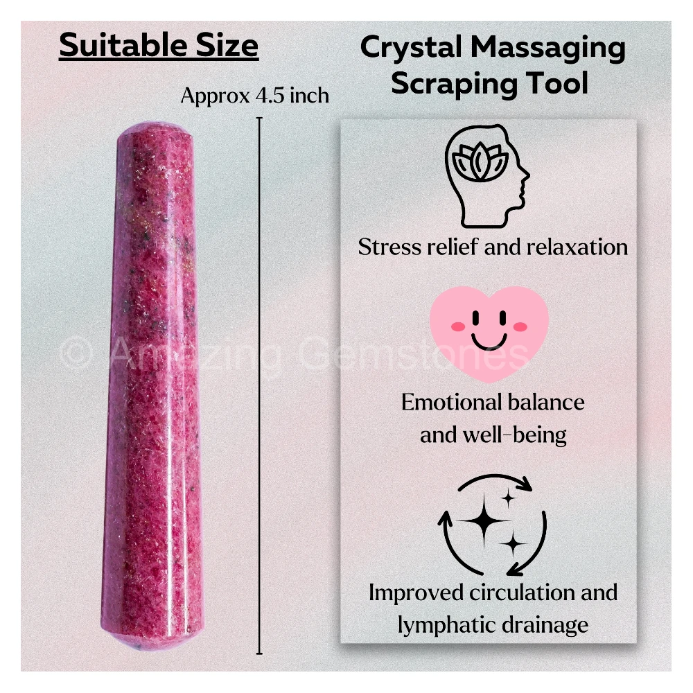 Rhodonite Wand