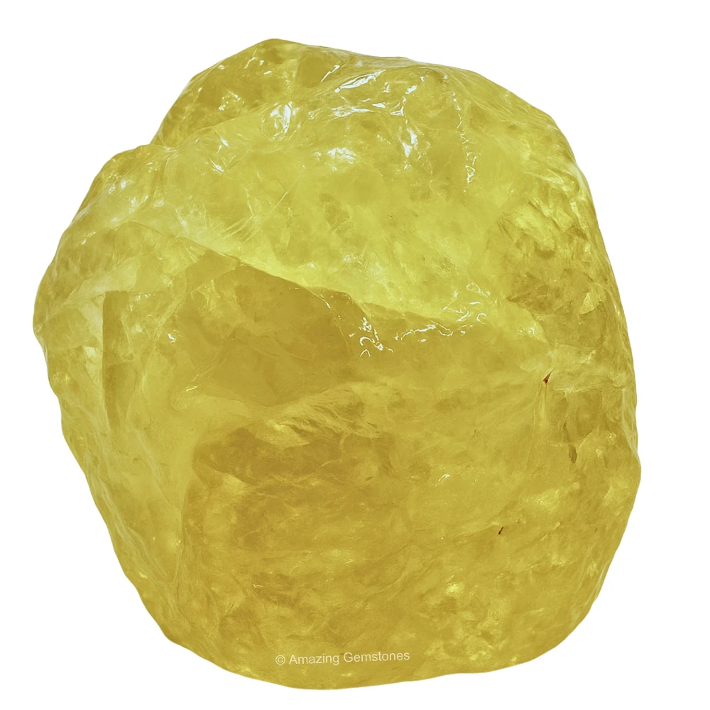 Lemon Quartz Raw Crystals (2 Pieces)