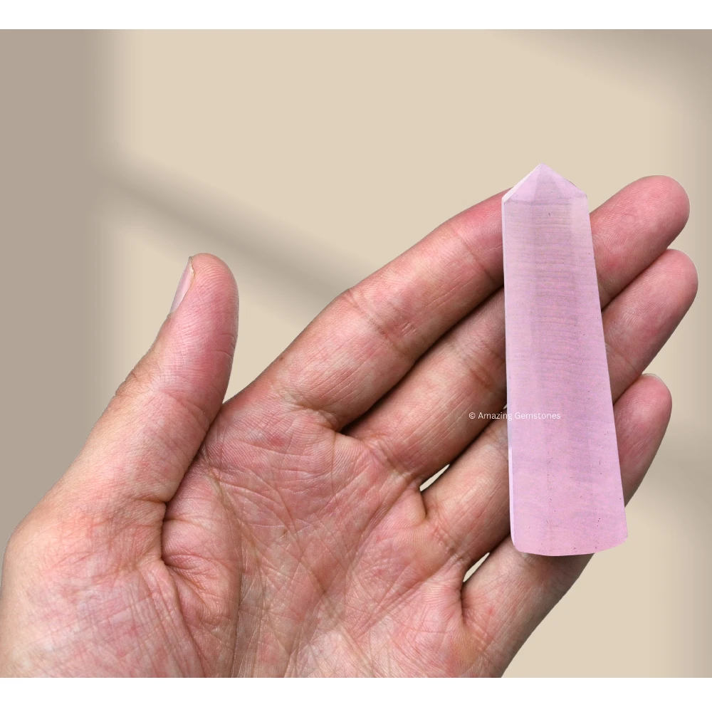 Pink Calcite Tower (2" to 3" inch)