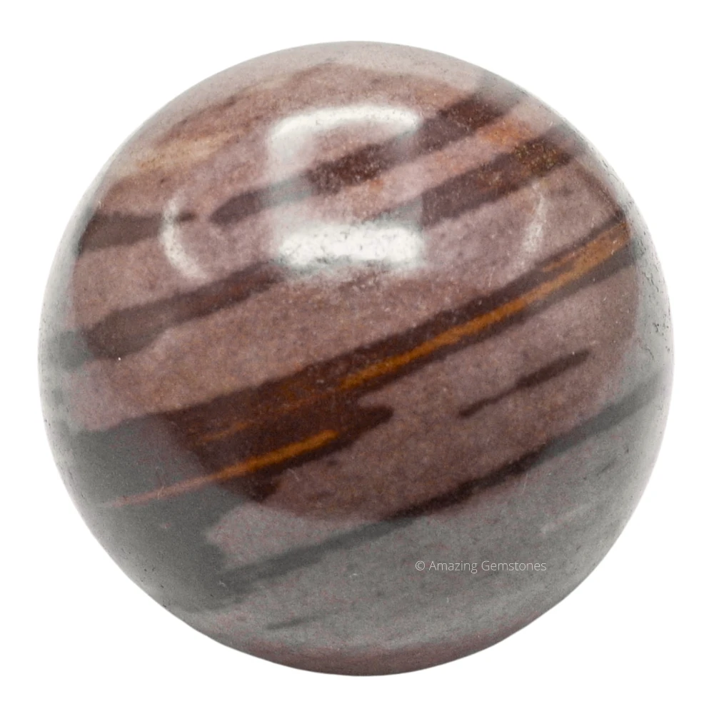 Large Narmada Shiva Lingam Sphere (2.5 Inch)